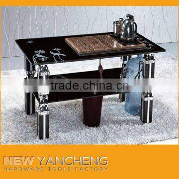 modern design glass tea table for home furniture