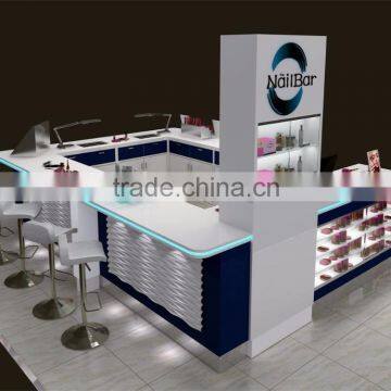 Modern Design Display Factory Kiosk Prices Myshine Nail Kiosk Disigner photo-3
