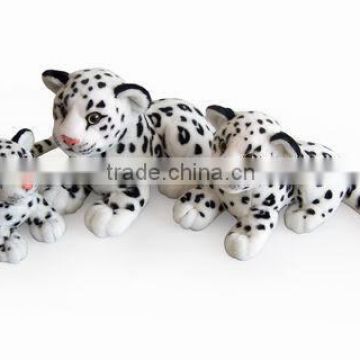 factory wholesale realistic lying snow leopard plush toys stuffed animal toys plush jungle animal toy plush snow leopard