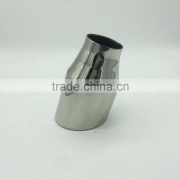 Stainless Steel Double Layer Angle Cut Rolled Edge Universal Tip