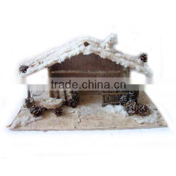 PANDX CHRISTMAS DECORATION 50X25X25CM HOUSE