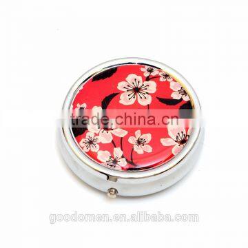 2016 promotion customized epoxy metal pill box