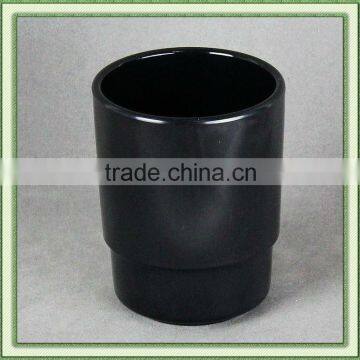 Melamine black cup