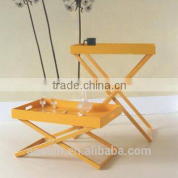 White Cup Holder Tray Table Wooden Tea Table Modern Tea Table Design