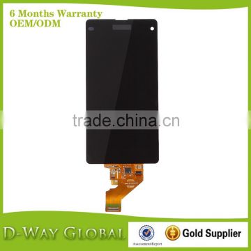 Reasonable Factory Price Original Display lcd for Sony z1 mini Screen Display