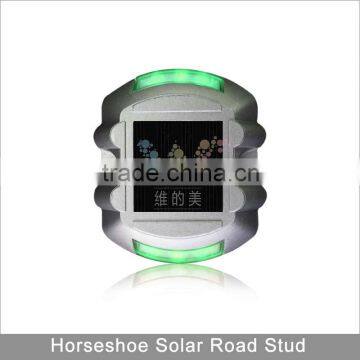 Factory Price Aluminum Road Markers 3M Reflective Green Led Road Stud photo-4