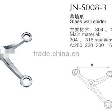 stainless steel spider with three claws