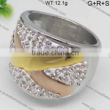 Guangzhou Factory Wholesale rosary stainless ring