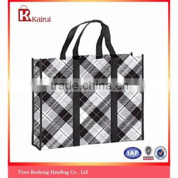 Machine made high quality full color printing shopping non woven bag