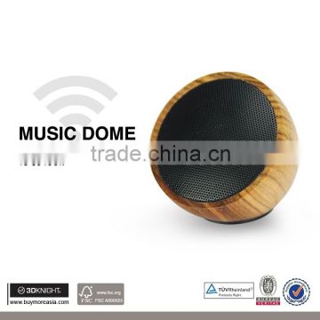 High Quality Bamboo Bluetooth Speaker Wooden Wireless Speaker Mini Wood Speaker Portable