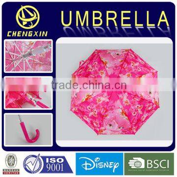 Hot sale high quality custom desney beautiful umbrella for kids