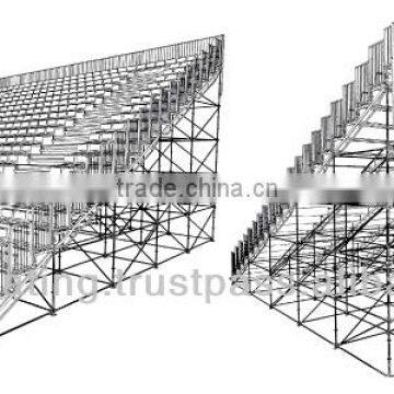 Versatile Grandstand Made of Hot Dipped Galvanized High Tensile Strength Steel photo-6