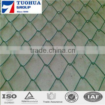 plastic coated chain link fence from china supplier