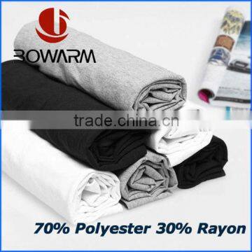 Wholesales Polyester Rayon Jersey Knitting Fabric For Garments