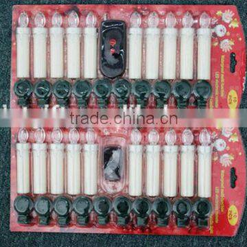 Wireless remote-controlled electric led candle light