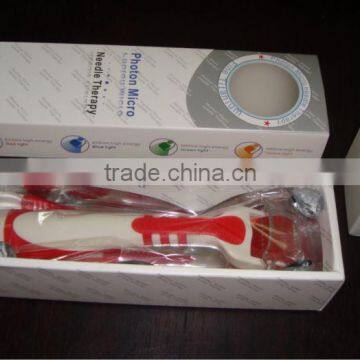 Red/yellow/green/blue 4 different colors Micro needle roller/derma roller with 10 kinds of needles (FB-L001)