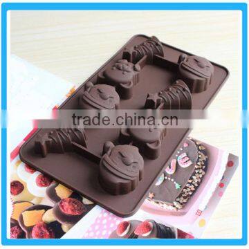 Hot Saller High Quality Silicone Christmas Series Chocolate Mould photo-2