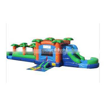 Indoor/ outdoor inflatable castle,backyard cheap inflatable air castle with slide