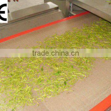conveyor belt tea dry machinery