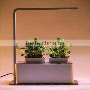 Led reading lamp with qi standard wireless charger