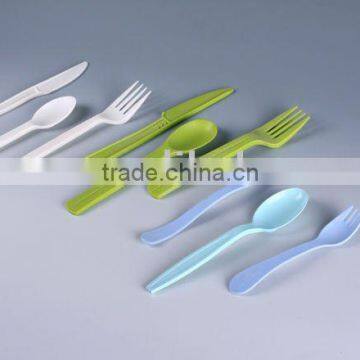 Biodegradable Cornstarch Eco Friendly Plastic Disposable Cutlery