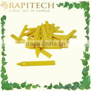 4 Inch Yellow Gardening Plastic Plant Tag Plant Label Plant Growing Marker photo-2