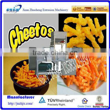 Fried or Baked Cheetos/Kurkure/Cheese curls Twist Snacks Nik Naks Making Machine