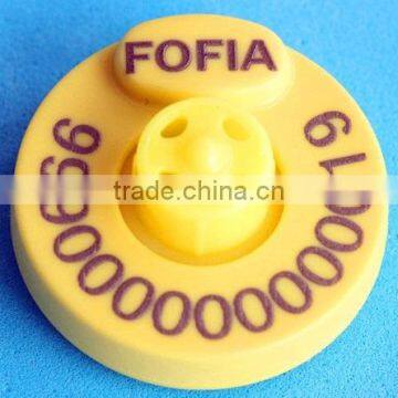 RFID cattle ear tag for livestock FDX-B HDX