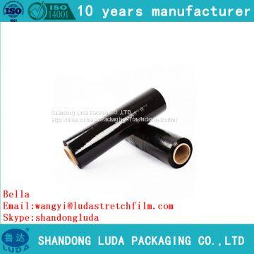 LuDa supply of high-quality black stretch film roll