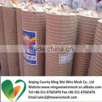 Galvanized welded wire mesh rolls and panels china anping factory direct supply