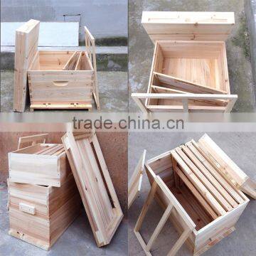 European Style Lanstroth Bee Hive Can Be Customized To Export Different Size