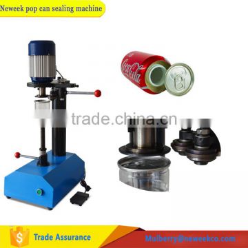 Neweek for manual drink tin seamer beverage can sealing machine