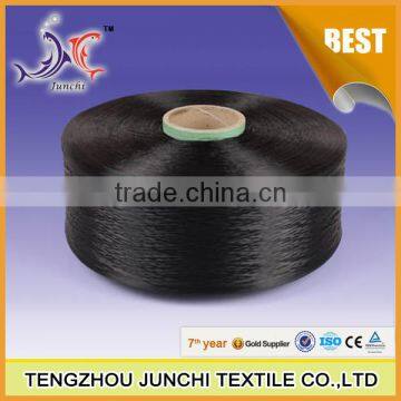 Raw White Polyester Yarn / 100% Polyester Spun Yarn / Polyester Close Virgin Yarn photo-2