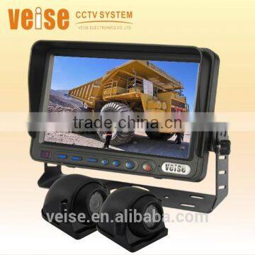 2016 new 7inch wired Rear View System with waterproof car camera