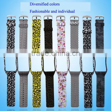 2016 Hot Selling adjustable Soft Silicone Wristband for Fitbit Flex