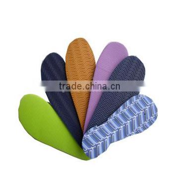 Non-toxic Rubber EVA Foam Soles for Slippers