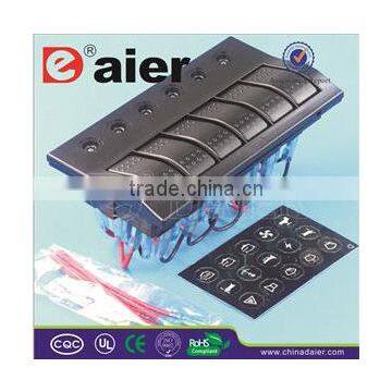 Daier carling /marine led rocker switch panel