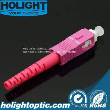Fiber Optic Connectors Sc Om4 Pink photo-5