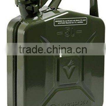 High Quality Jerry MILITARY Can 5L Metal Green For FUEL OIL WATER PETROL DIESEL