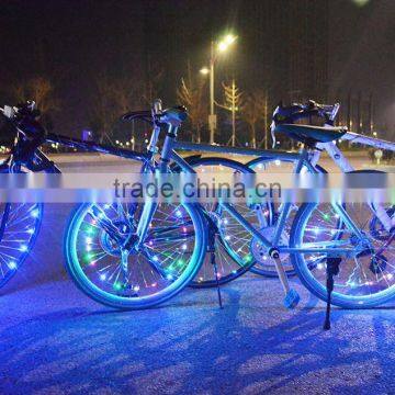 20 LED Bicycle Spoke Light Cycling Waterproof ABS Tire Tyre Wheel Bright Flashlight 6 Colors for MTB Road Bike photo-4