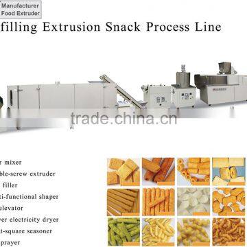 Automatic Stainless Steel Core Filling Puffing Food Making MachineJinan DaYi Extrusion Machinery photo-2