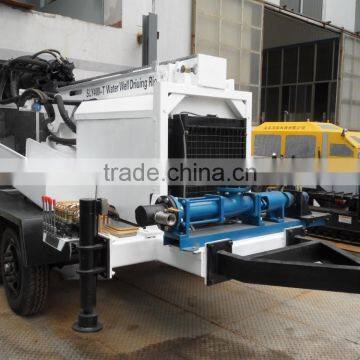Cheapest Trailer Mounted Bore Hole Water Well Drilling Machine photo-5