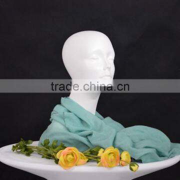 Fashion Fiberglass White Female Mannequin Head For Scarf Display