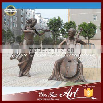 Outdoor Metal Art Decorative Musical Instruments Sculpture photo-6