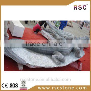 Best marble crocodile sculpture for sale