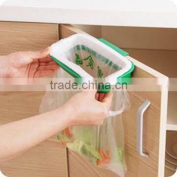 Plastic Hanging Garbage Rubbish Bag Holder Kitchen Cupboard Garbage Bag Storage Rack photo-4