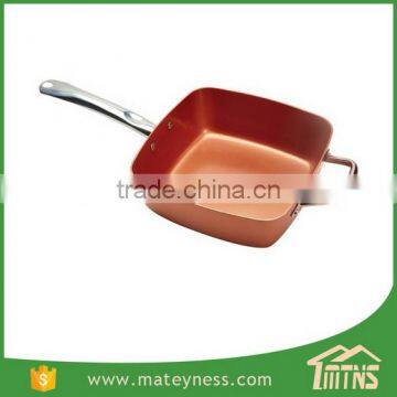 All in One Kitchen System Frying Pan Master Copper Chef Cookware photo-2