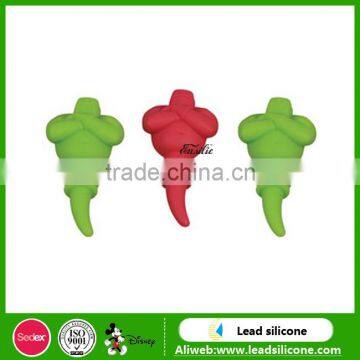 2017 Factory Wholesale Banana Shape Silicone Wine Bottle Stopper photo-6