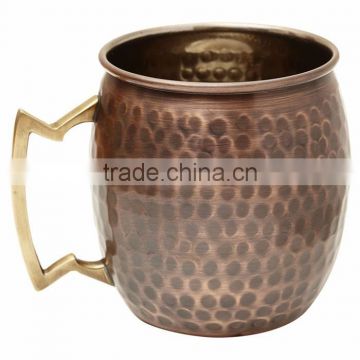 Antique Hammered Moscow Mule Mugs and Cups