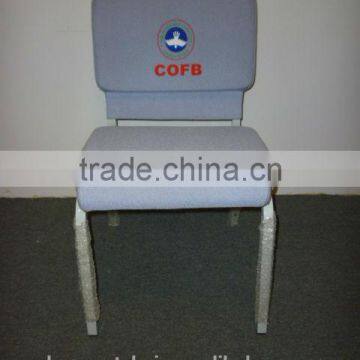 Good Quality Utility Iron Frame Church Chair photo-2